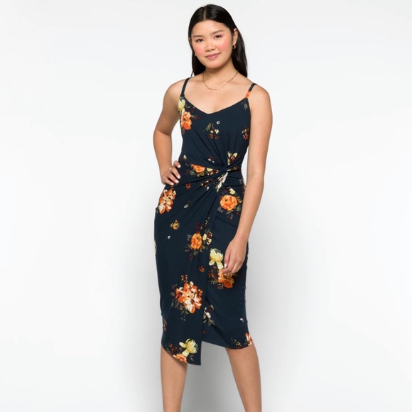 nine britton Dresses & Skirts - NINE BRITTON
NWOT Vivienne Knit Mesh Midi Dress